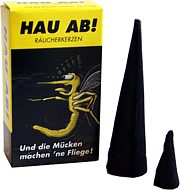 Original Crottendorfer Räucherkerzen HAU AB! Räucherkerzen - Insektenschutz Original Crottendorfer Räucherkerzen HAU AB! Räucherkerzen - Insektenschutz